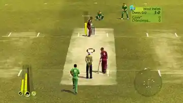 Brian Lara International Cricket 2007 (USA) screen shot game playing